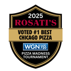 Rosati's WGN Award - Voted #1 Best Chicago Pizza