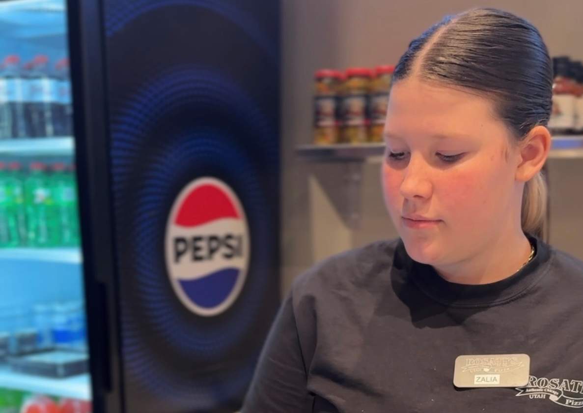 Rosati's Employee at Register