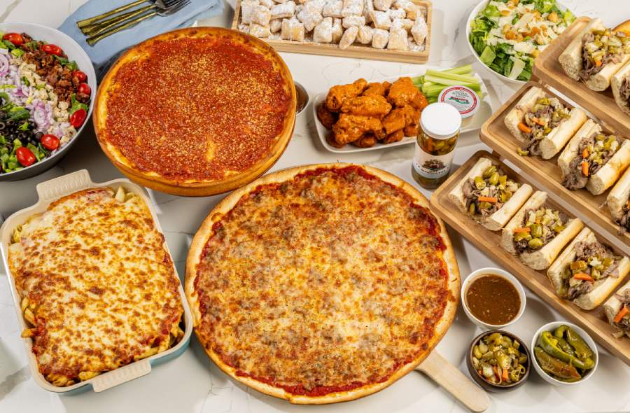 Rosati's Pizza Chicago Combo Catering
